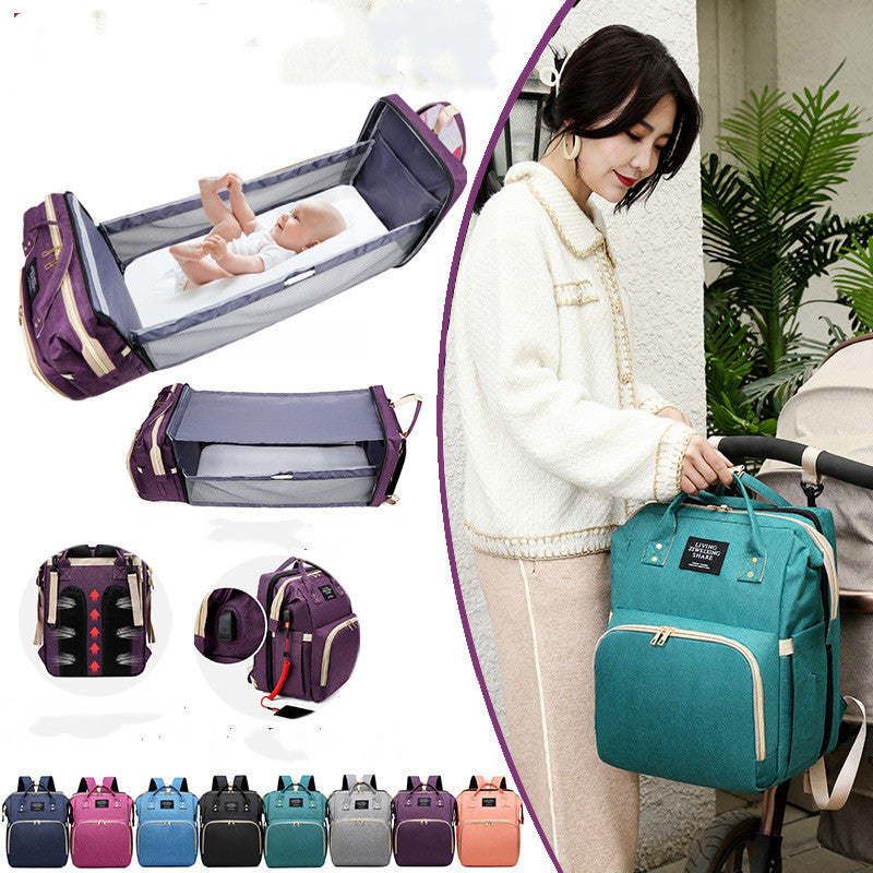 Diaper baby bagpack